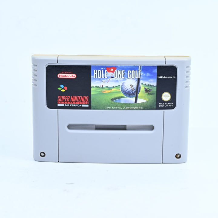 Hal's Hole In One Golf - Super Nintendo / SNES Game - PAL - FREE POST!