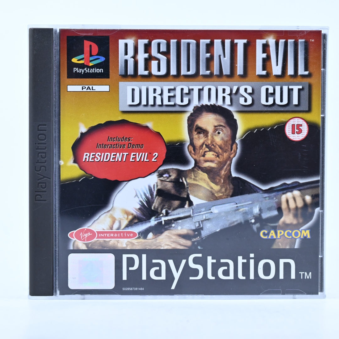 Resident Evil Director's Cut - Sony Playstation 1 / PS1 Game + Manual - PAL