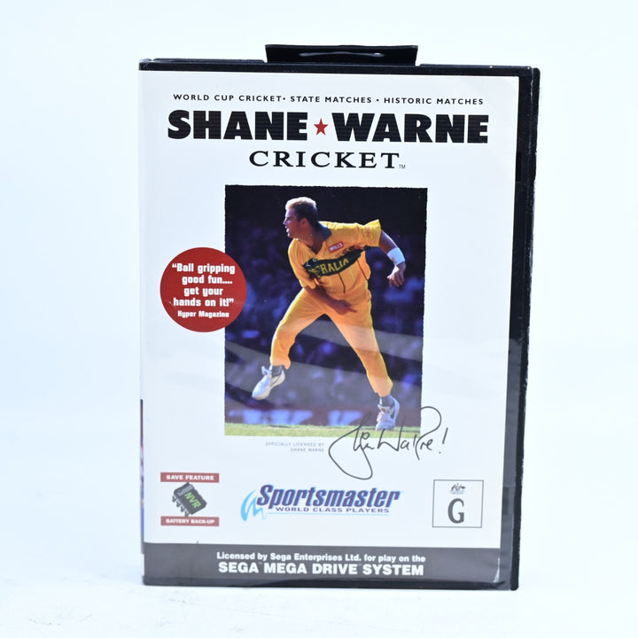 Shane Warne Cricket - Sega Master System Game - No Manual - PAL - FREE POST!