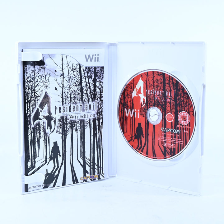 Resident Evil 4 - Nintendo Wii Game + Manual - PAL - MINT DISC!