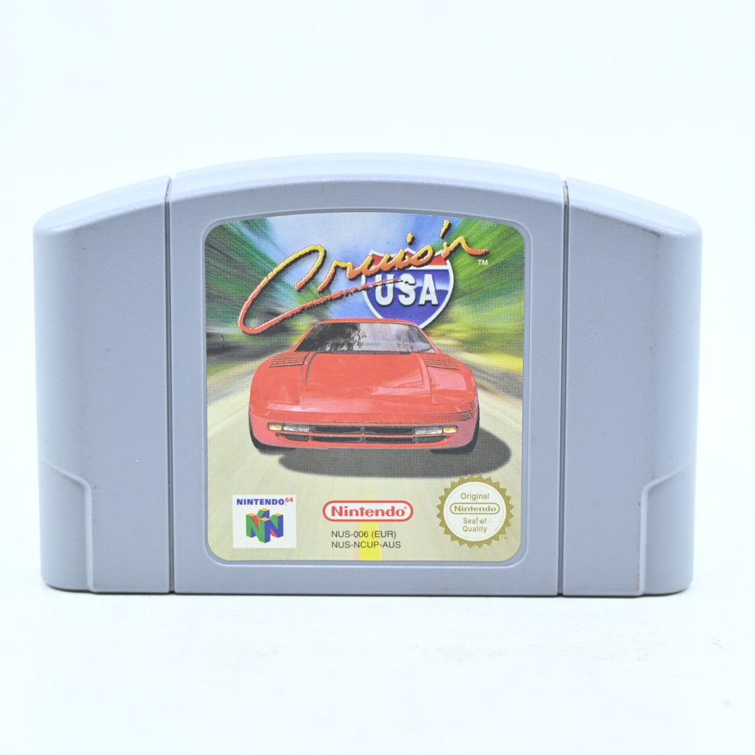 Cruis'n USA - N64 / Nintendo 64 Boxed Game - PAL