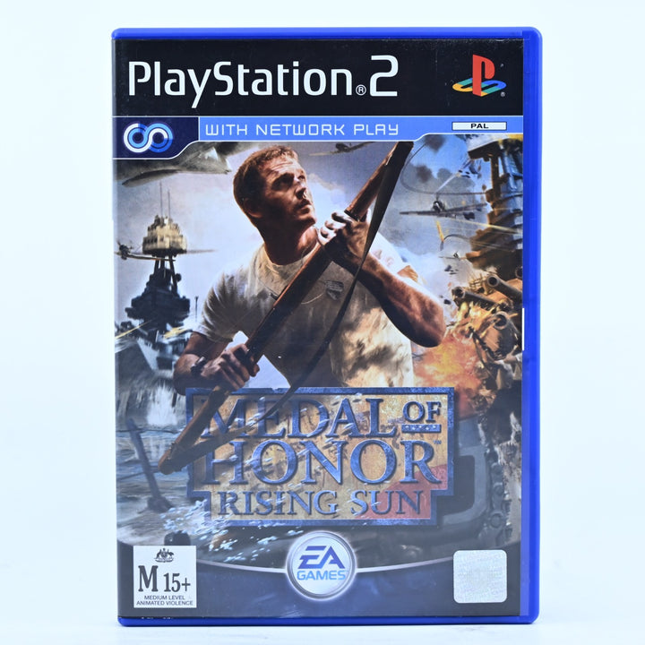 Medal of Honor: Rising Sun - Sony Playstation 2 / PS2 Game + Manual - PAL