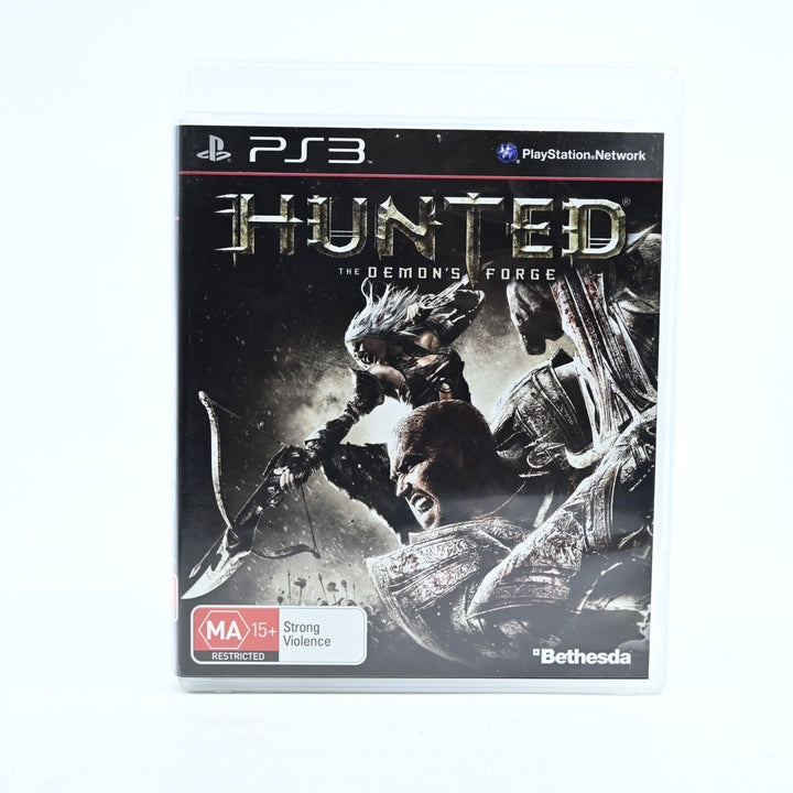 Hunted: The Demon's Forge - Sony Playstation 3 / PS3 Game + Manual - MINT DISC!