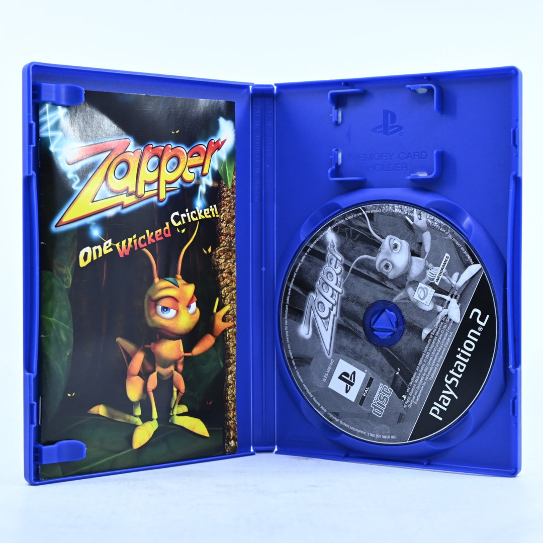 Zapper: One Wicked Cricket! - Sony Playstation 2 / PS2 Game + Manual - PAL