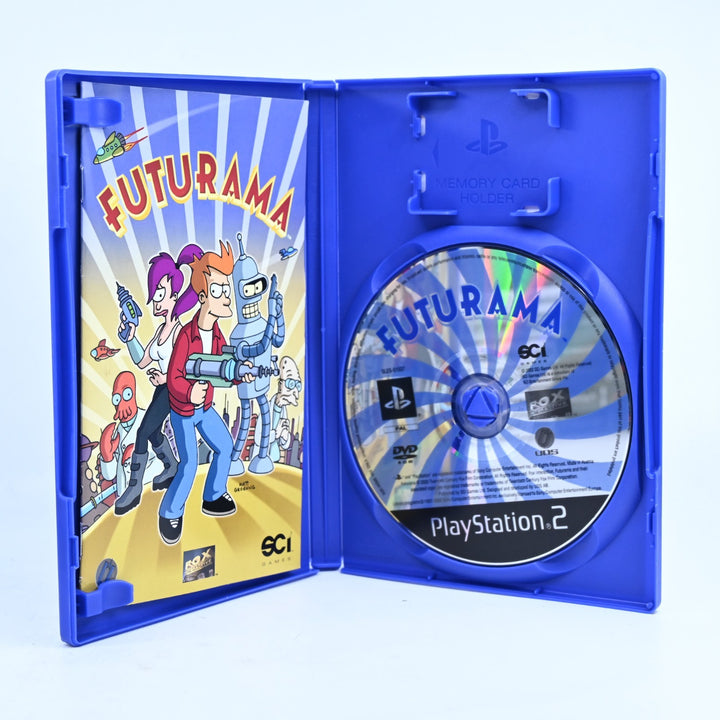 Futurama - Sony Playstation 2 / PS2 Game + Manual - PAL - MINT DISC!