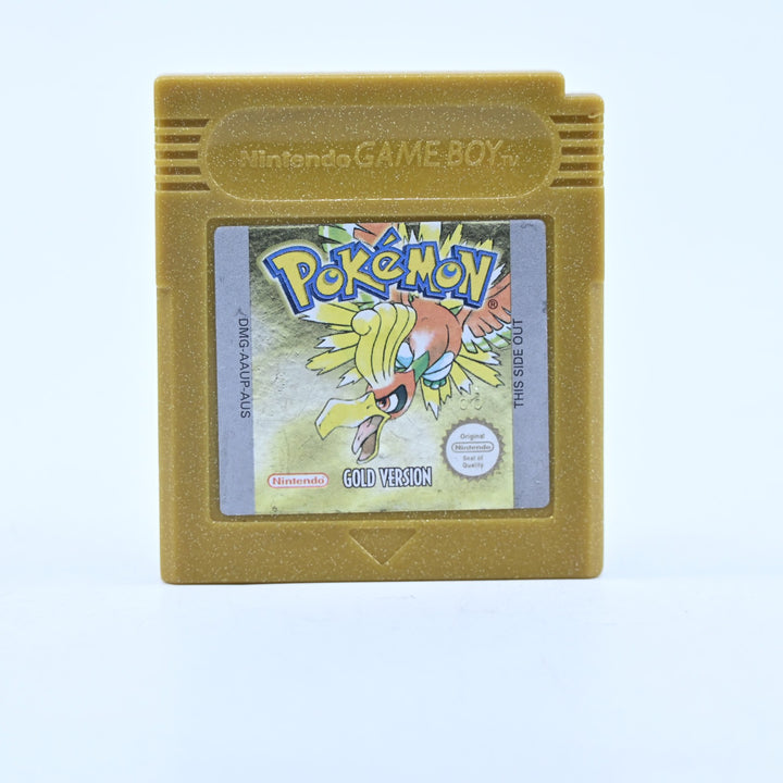 Pokemon Gold Version - Nintendo Gameboy Color Boxed Game - PAL - NEW BATTERY!
