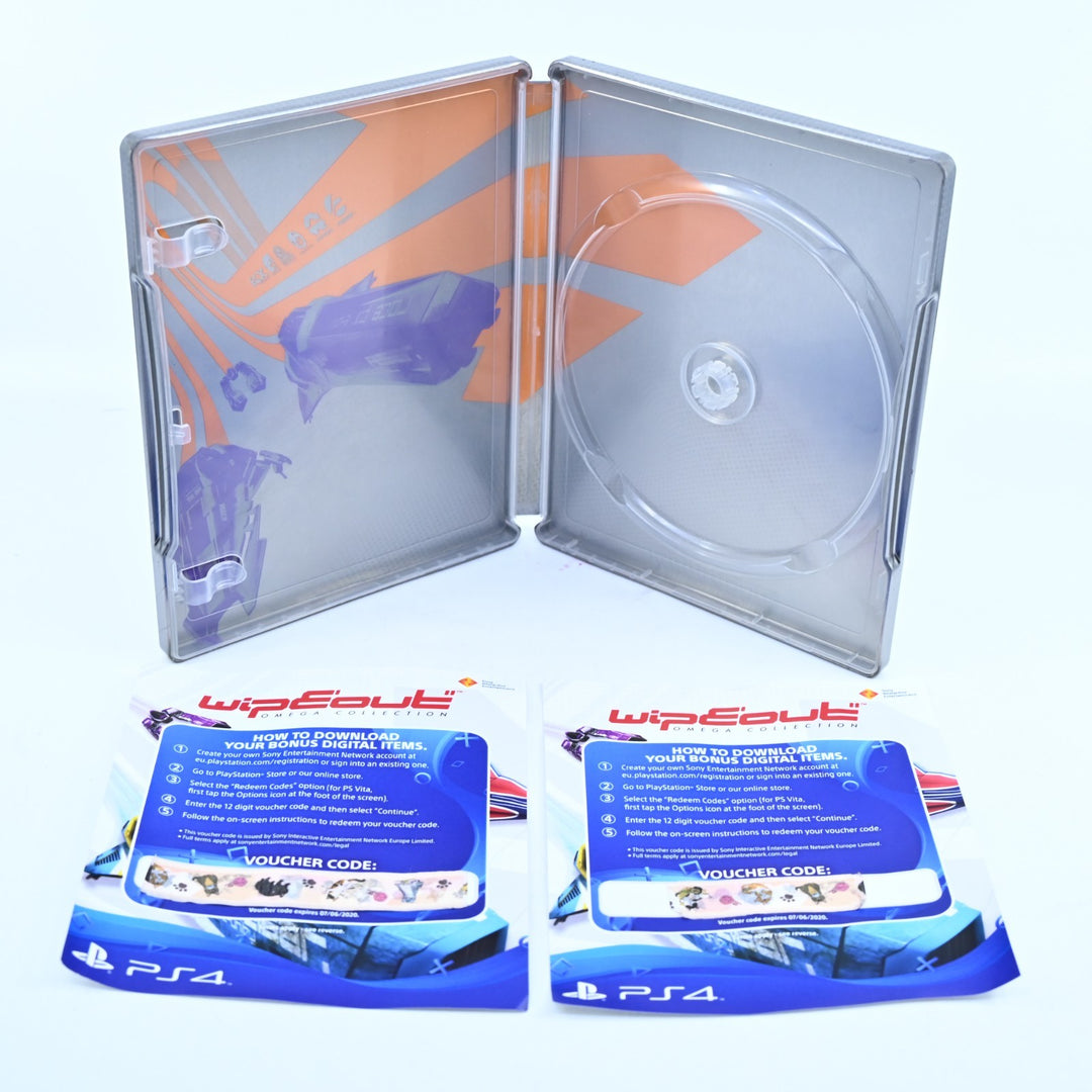 Wipeout: Omega Collection Steelbook - PS4 Accessory - No Game - FREE POST!