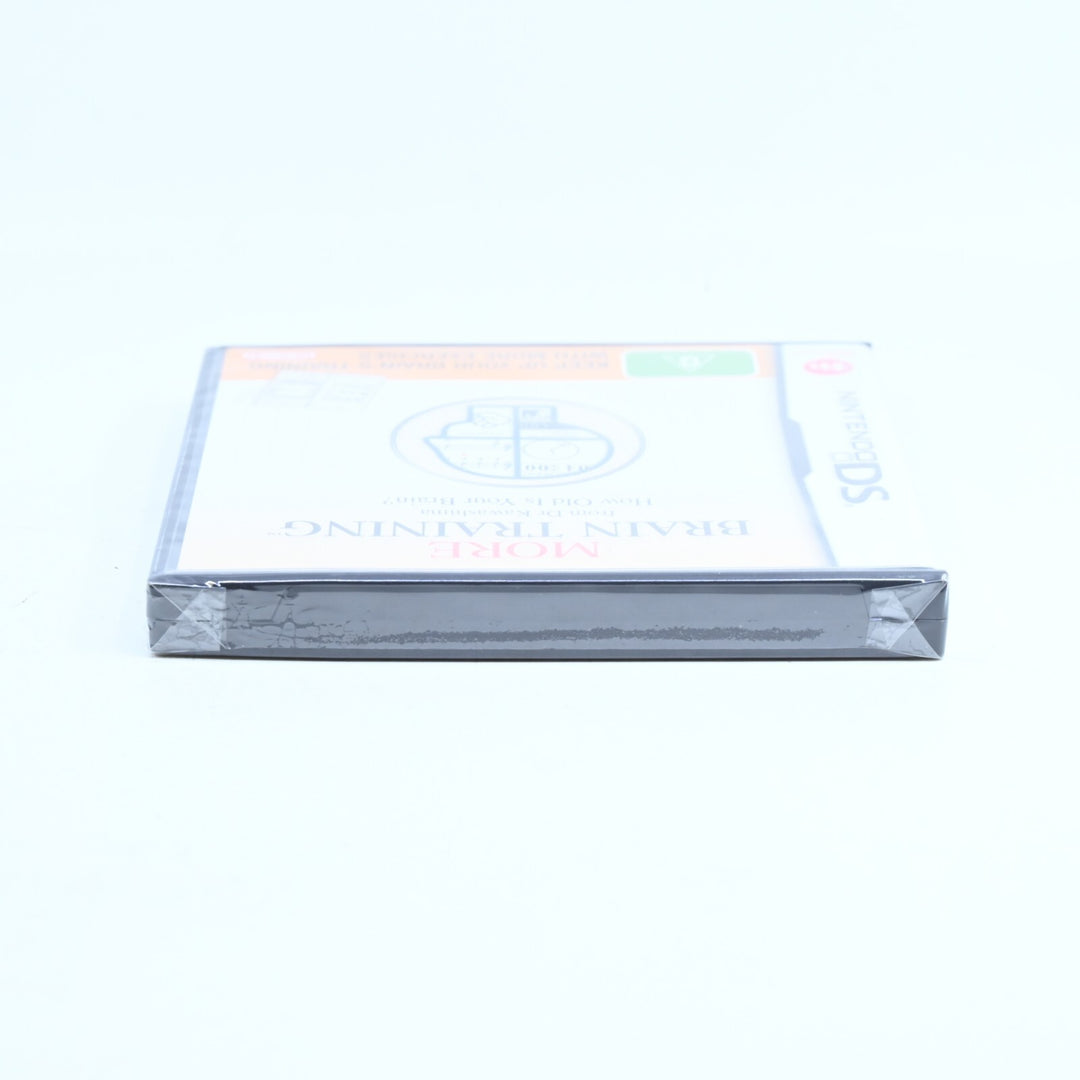 SEALED! More Brain Training - Nintendo DS Game - PAL + Manual - FREE POST!