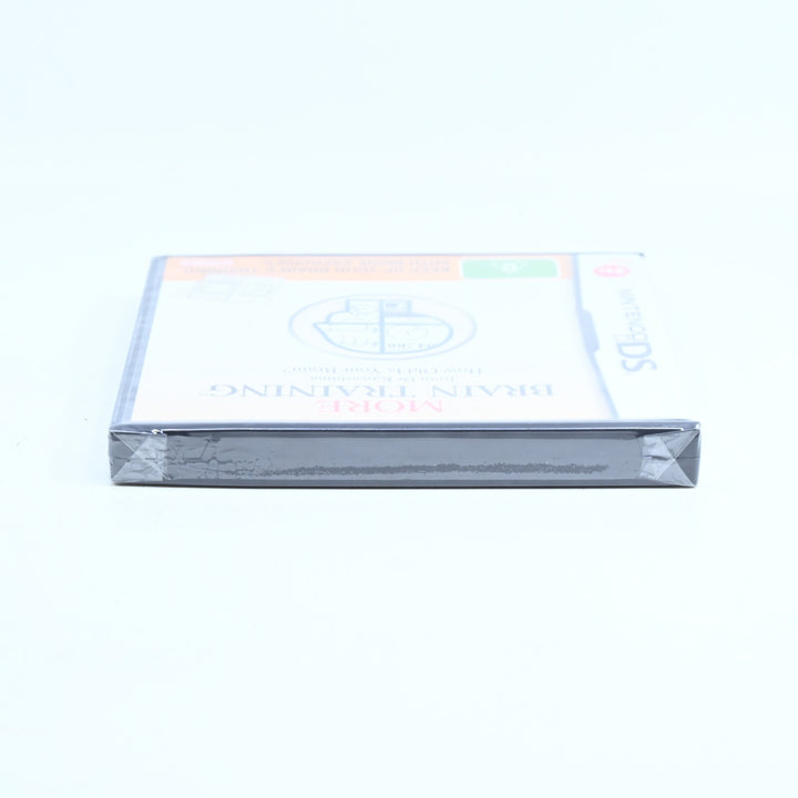SEALED! More Brain Training - Nintendo DS Game - PAL + Manual - FREE POST!