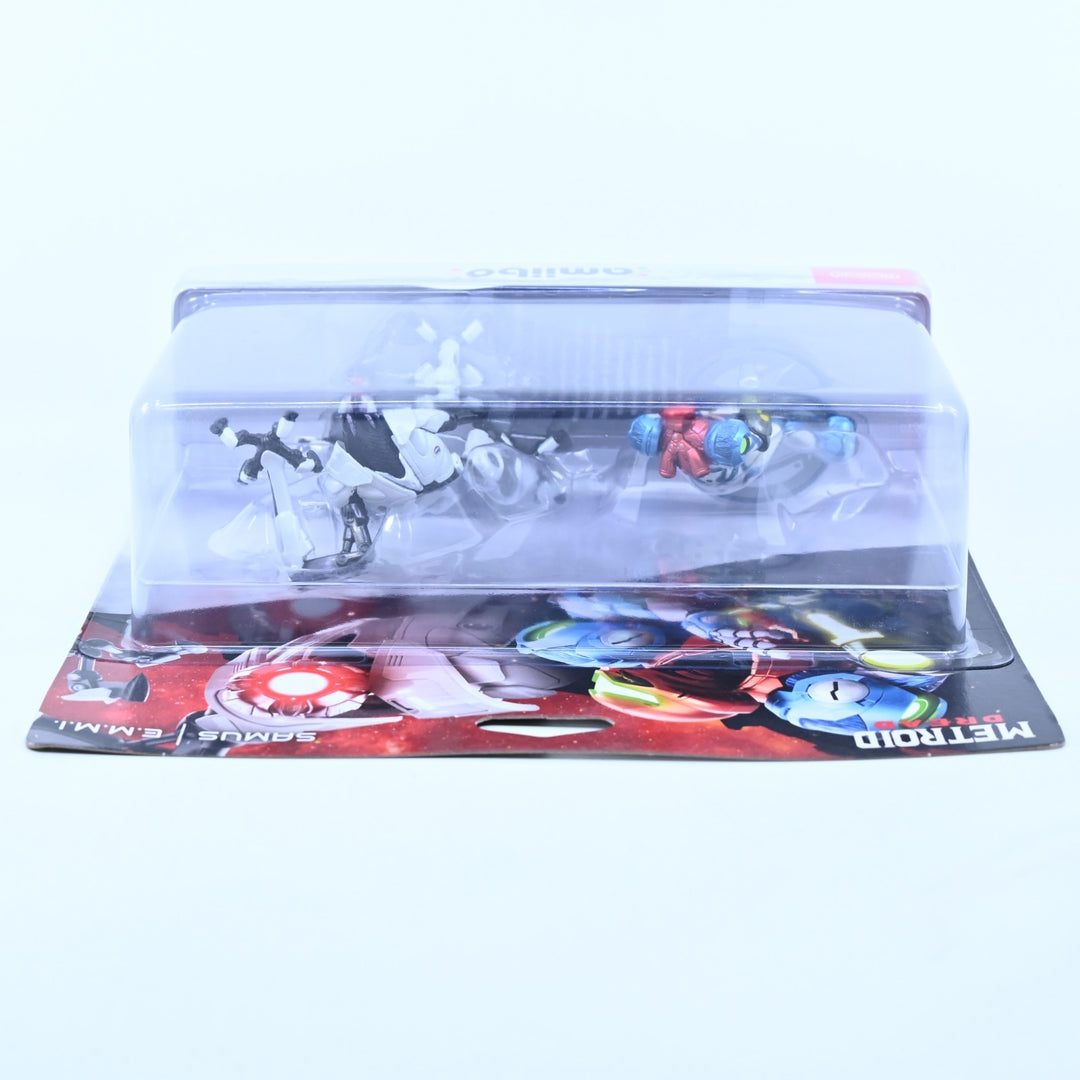 SEALED! Samus & E.M.M.I. Amiibo - Metroid Dread - Toy