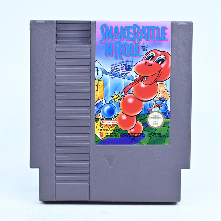 Snake Rattle N Roll - Nintendo Entertainment System / NES Game - PAL