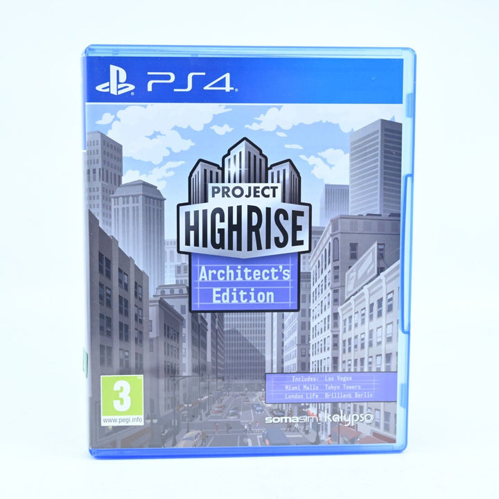 Project Highrise: Architect's Edition - Sony Playstation 4/ PS4 Game MINT DISC!