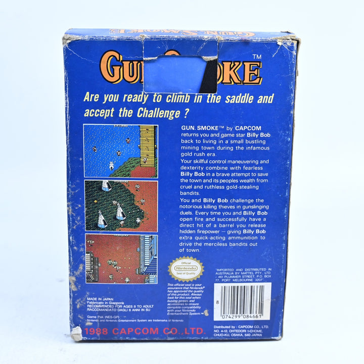 Gun Smoke / Gun.Smoke - Nintendo Entertainment System / NES Boxed Game - PAL