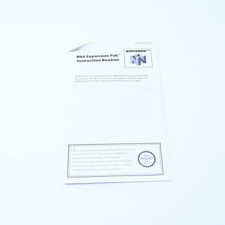 Boxed Expansion Pak - N64 / Nintendo 64 Accessory - PAL - FREE POST!