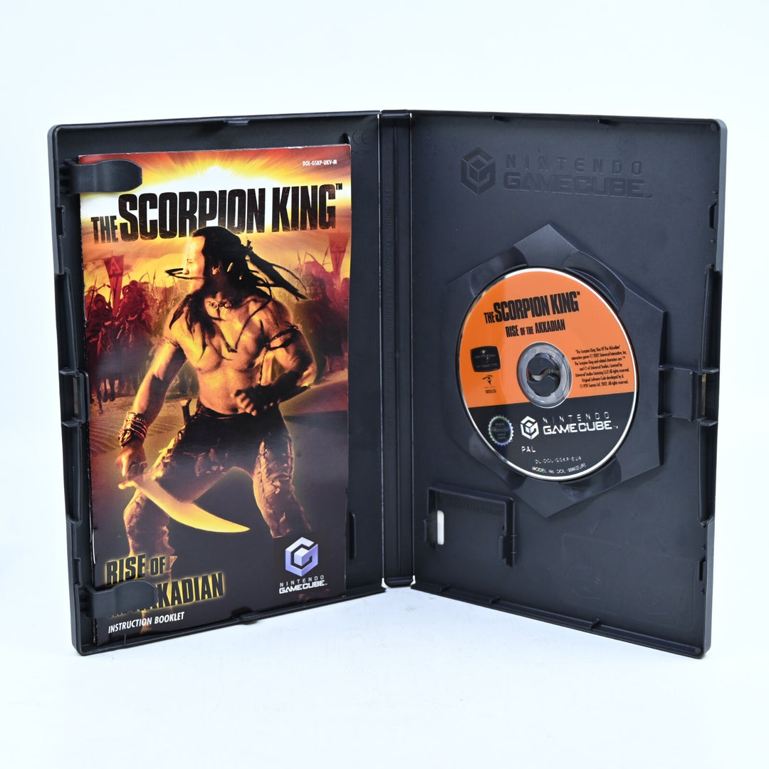 The Scorpion King Rise Of The Akkadian - Nintendo Gamecube Game + Manual - PAL