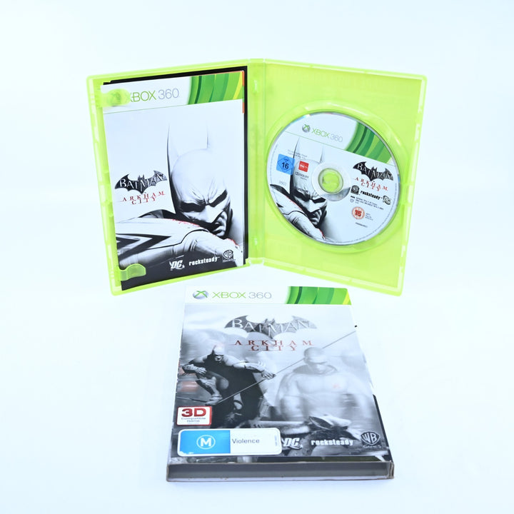 Batman: Arkham City Lenticular Cover - Xbox 360 Game + Manual - PAL - MINT DISC!