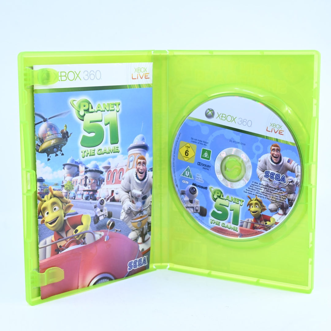 Planet 51: The Game - Xbox 360 Game + Manual - PAL - MINT DISC!