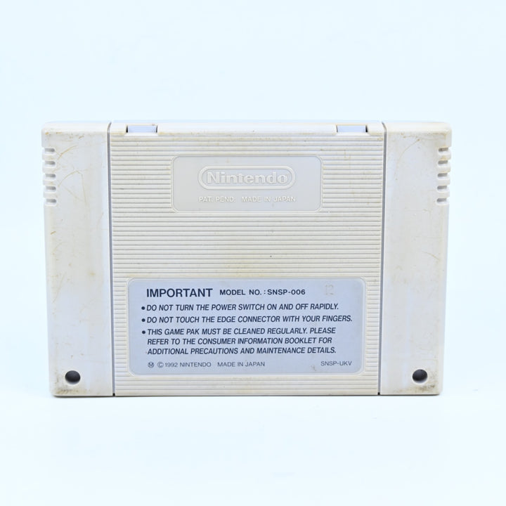 Nigel Mansell's World Championship Racing - Super Nintendo / SNES Game - PAL