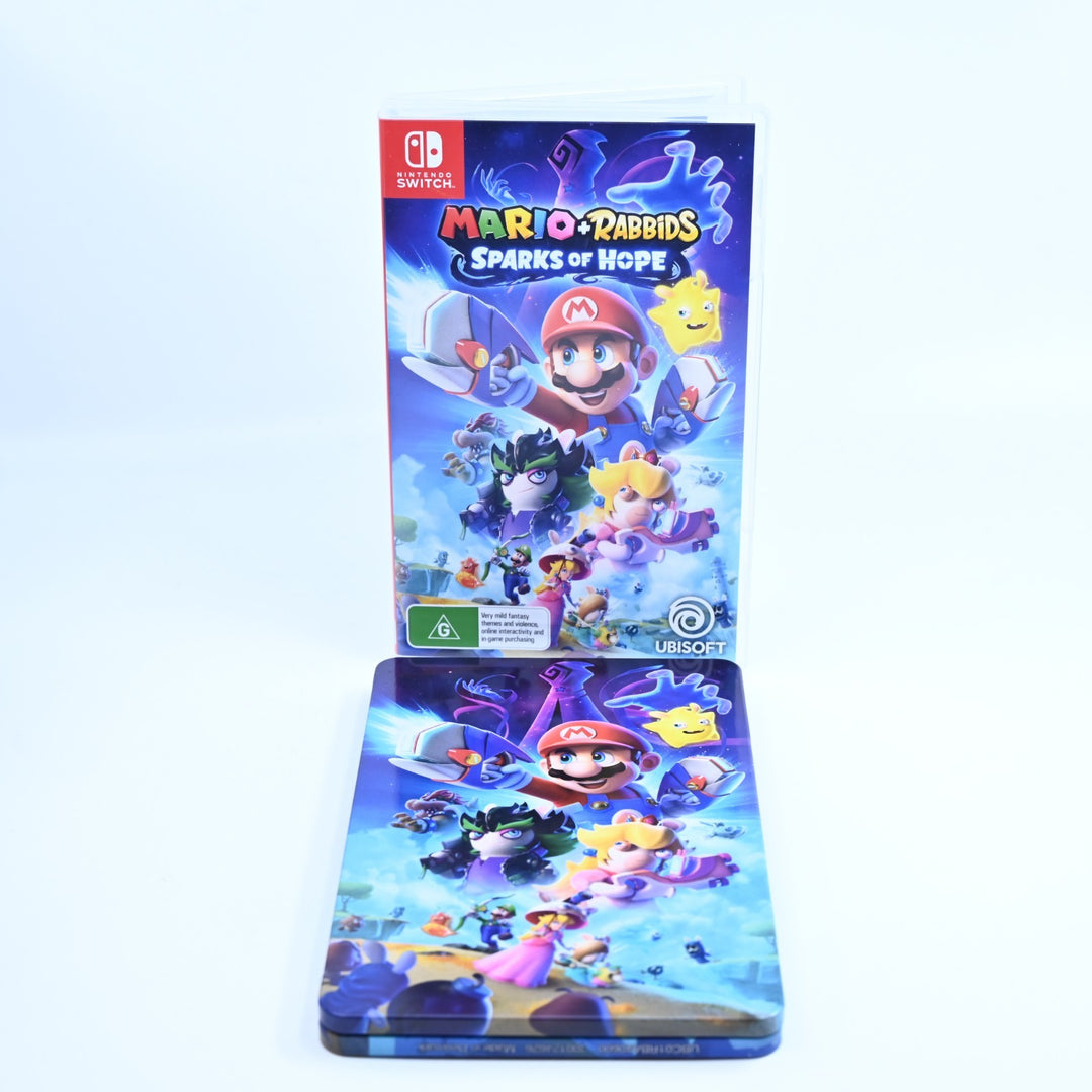 Mario + Rabbids: Sparks of Hope - Steelbook Edition - Nintendo Switch Game