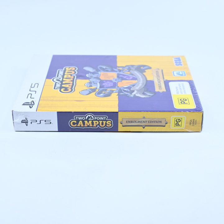 SEALED! Two Point Campus - Enrolment Edition - Sony Playstation 5 / PS5 Game
