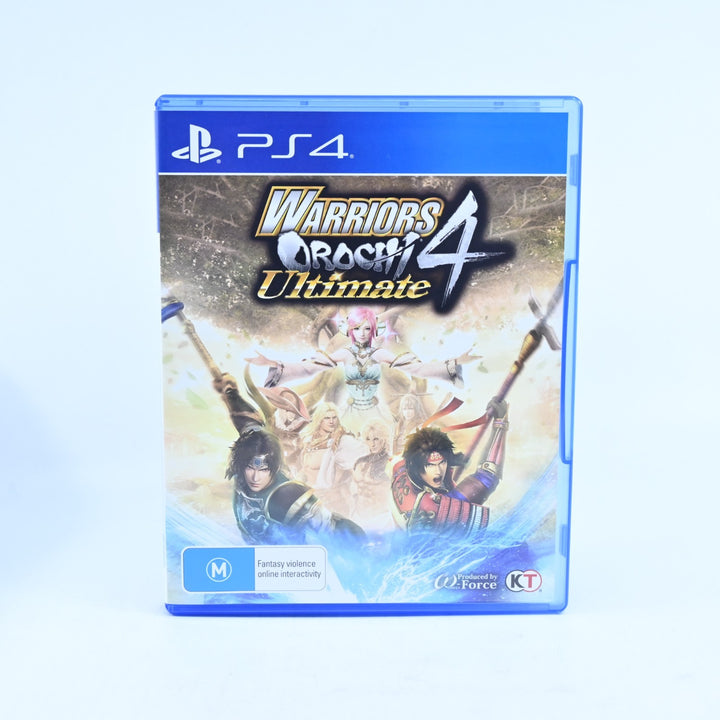 Warriors Orochi 4 Ultimate - Sony Playstation 4 / PS4 Game - MINT DISC!