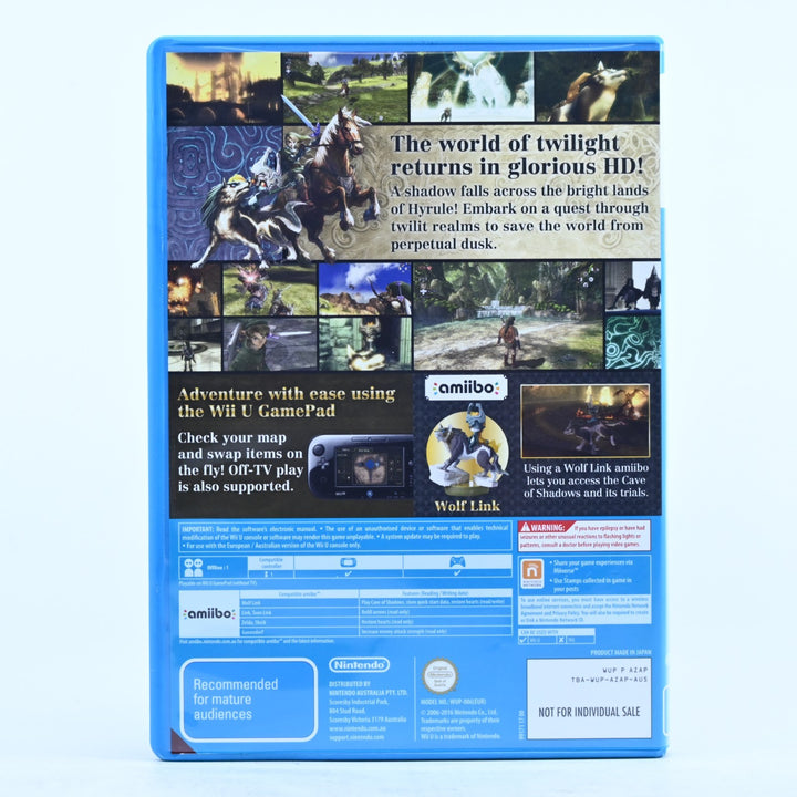 The Legend of Zelda: Twilight Princess HD - Nintendo Wii U Game - AUS PAL