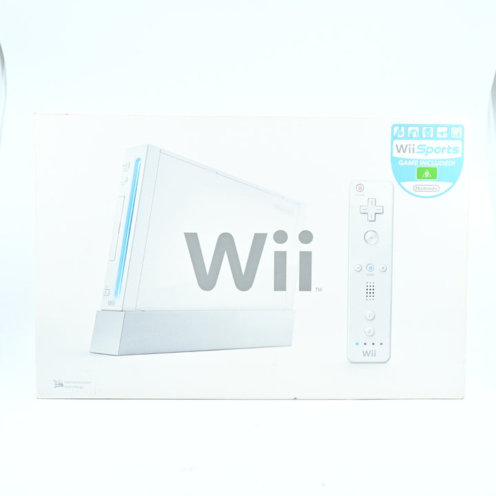 White - Nintendo Wii Boxed Console - Missing Tray - PAL - FREE POST!
