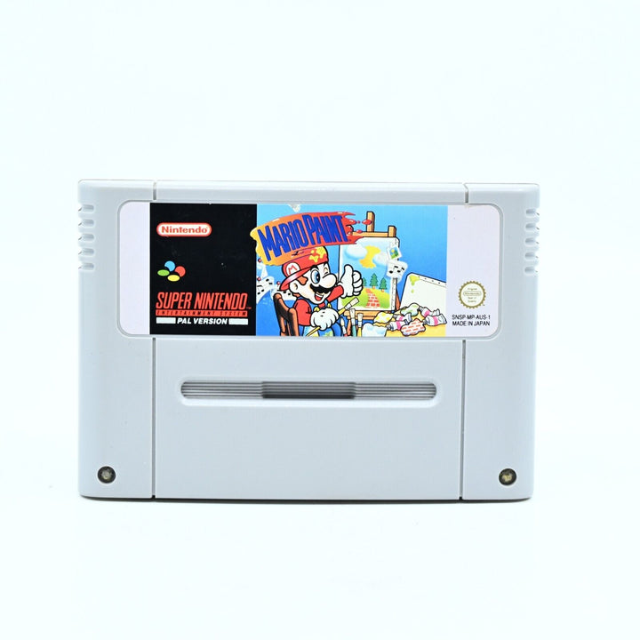 Mario Paint - Super Nintendo / SNES Game - PAL - FREE POST!