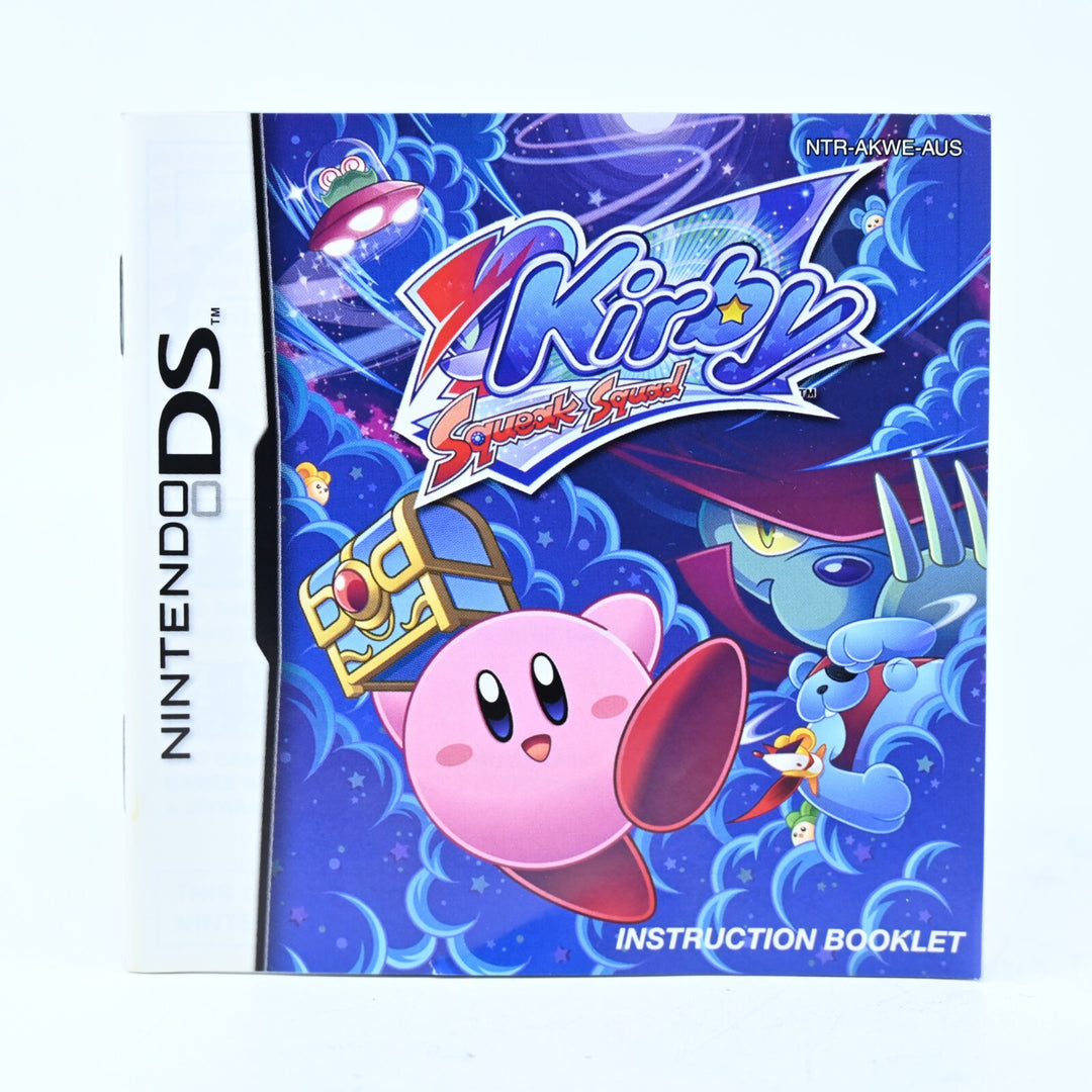 Kirby Squeak Squad - Nintendo DS Game - PAL + Manual - FREE POST!