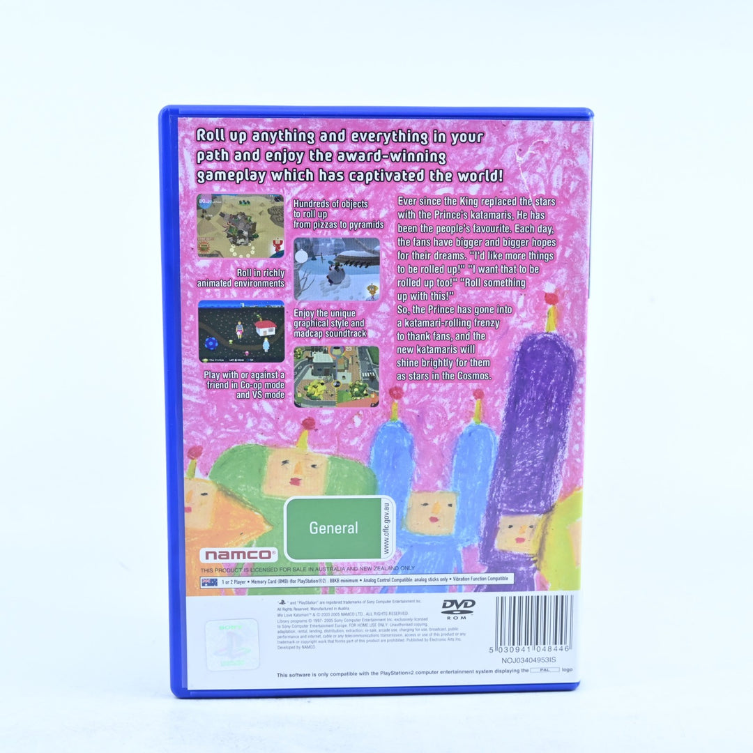 We Love Katamari - Sony Playstation 2 / PS2 Game - No Manual - PAL - MINT DISC!