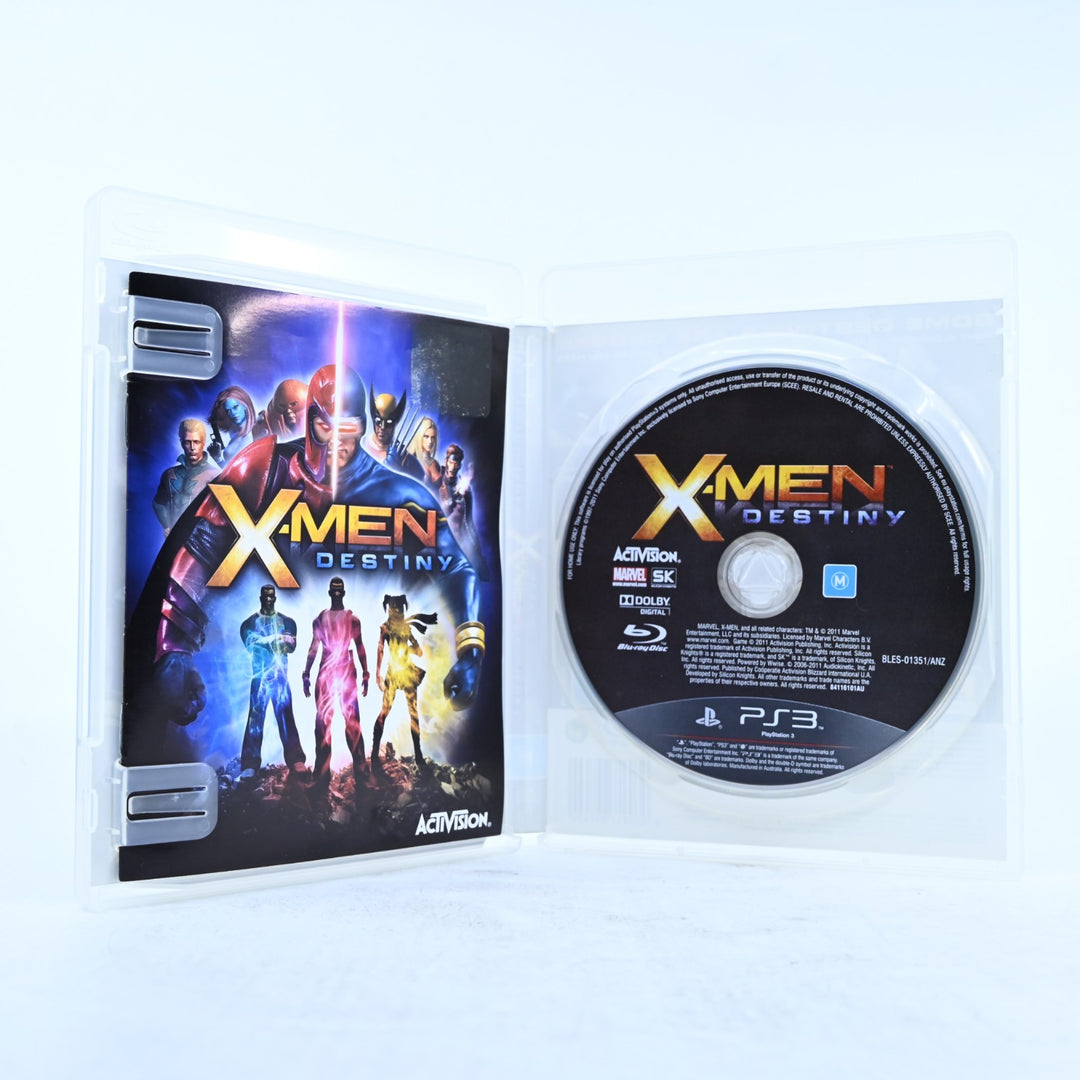 X-Men Destiny - Sony Playstation 3 / PS3 Game + Manual - FREE POST!