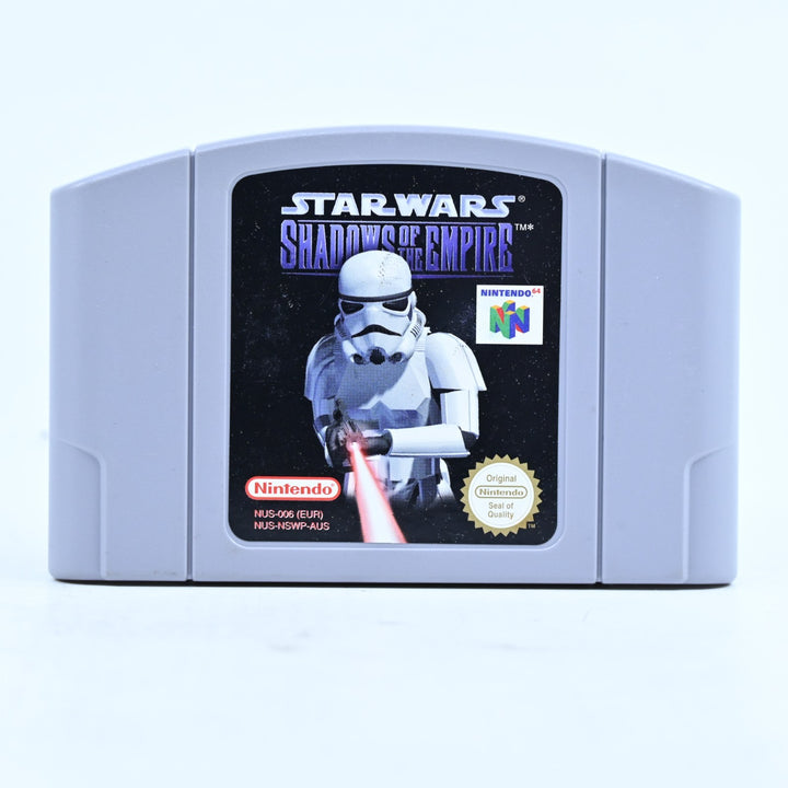 Star Wars: Shadows of the Empire - N64 / Nintendo 64 Game - PAL - FREE POST!