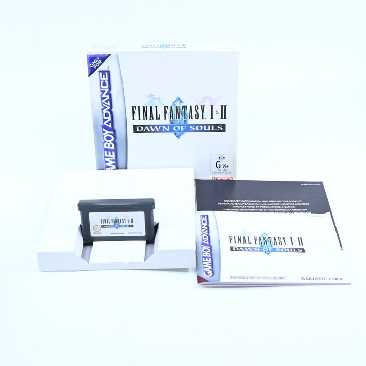 Final Fantasy 1 & 2: Dawn of Souls - GBA Boxed Game - PAL - FREE POST!