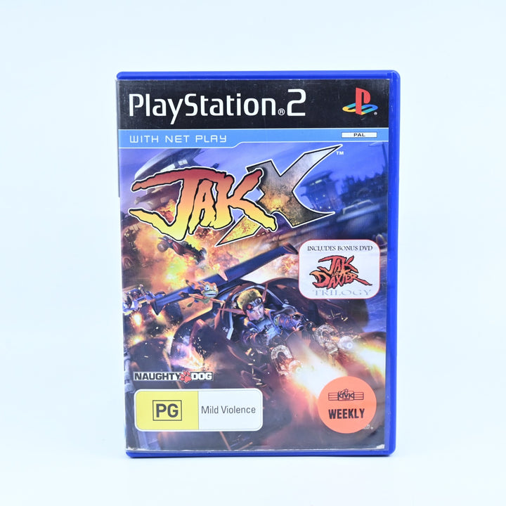 Jak X - Sony Playstation 2 / PS2 Game + Manual - PAL - MINT DISC!