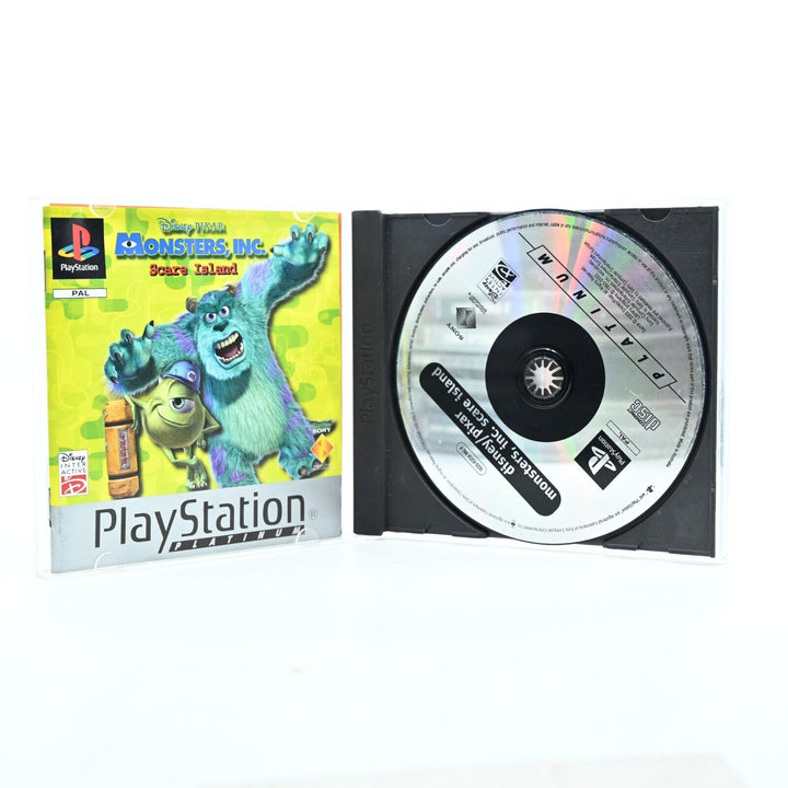 Monsters Inc Scare Island + Manual - Sony Playstation 1 / PS1 Game - PAL