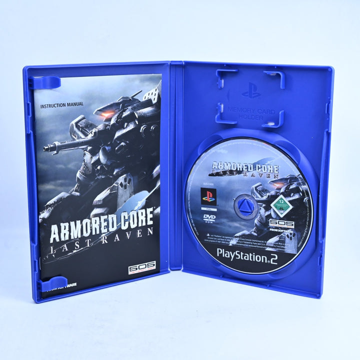 Armored Core: Last Raven - PS2 Game + Manual - PAL - MINT DISC!