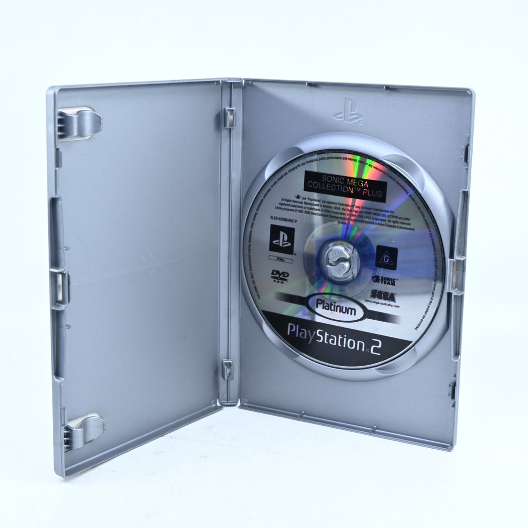 Sonic Mega Collection Plus - Sony Playstation 2 / PS2 Game - PAL - FREE POST!