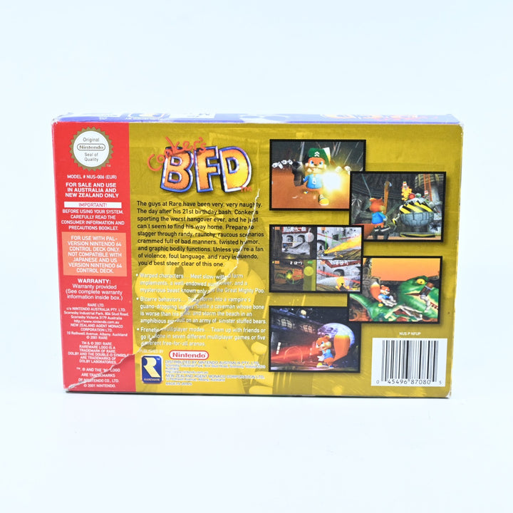Conker's Bad Fur Day Box Only  - N64 / Nintendo 64 Boxed Game - READ DESCRIPTION