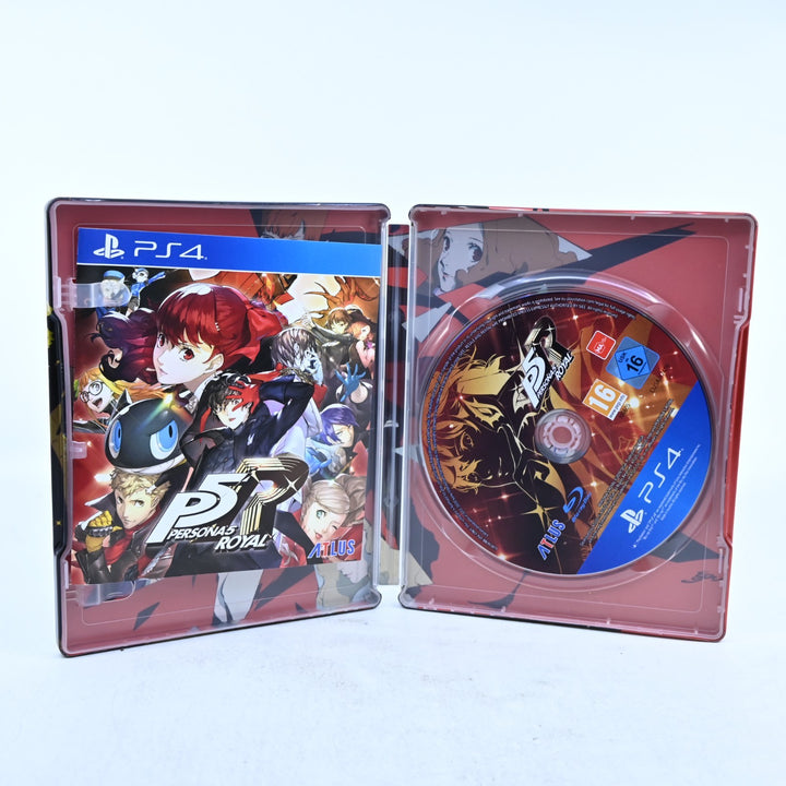 Persona 5 Royal - Steelbook Edition - Sony Playstation 4 / PS4 Game - MINT DISC!