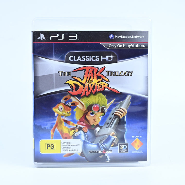 The Jak and Daxter Trilogy  - Sony Playstation 3 / PS3 Game + Manual