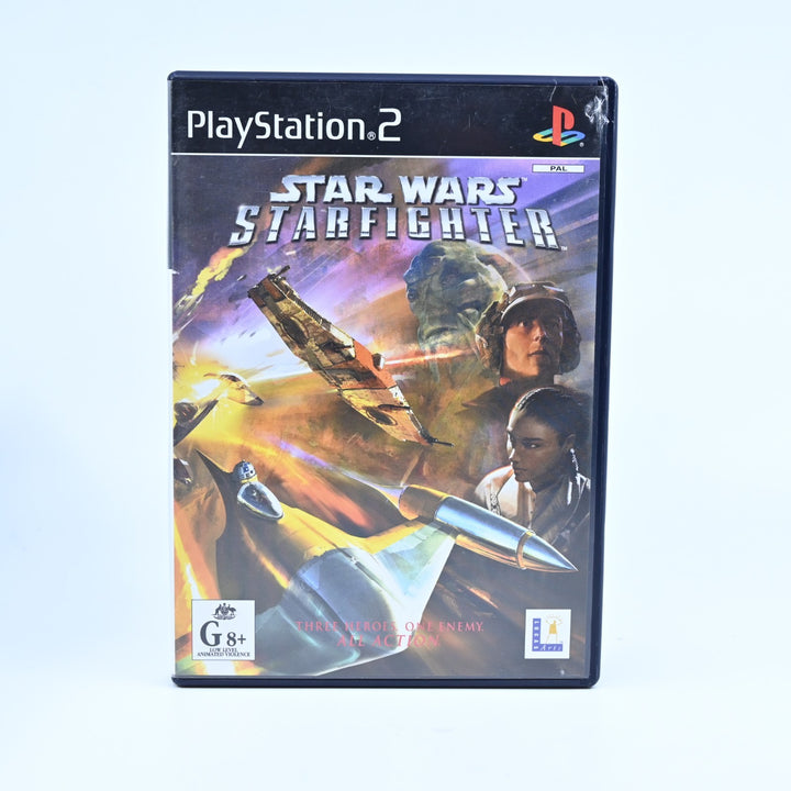 Star Wars: Starfighter - Sony Playstation 2 / PS2 Game - No Manual - PAL
