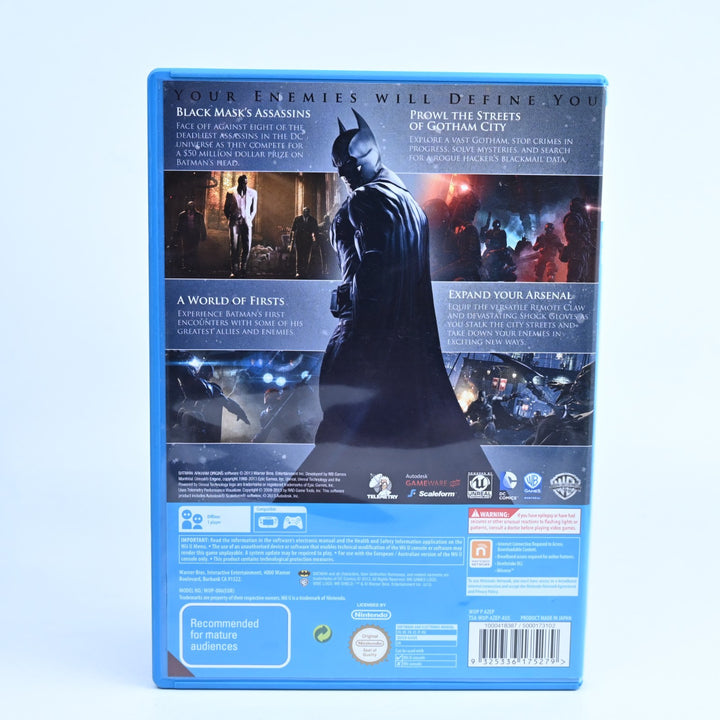 Batman: Arkham Origins - Nintendo Wii U Game - PAL - FREE POST!