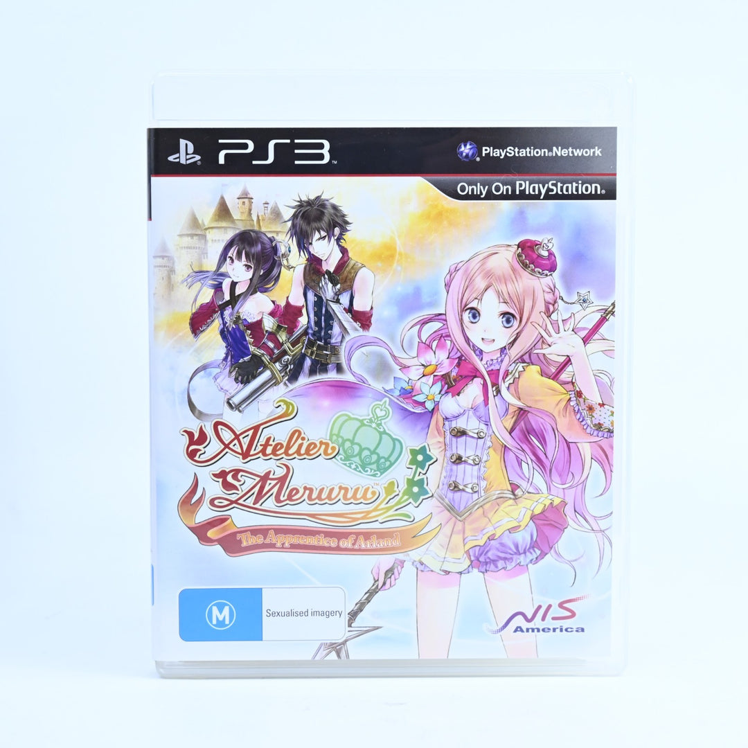 Atelier Meruru: The Apprentice of Arland - PS3 Game + Manual - FREE POST!