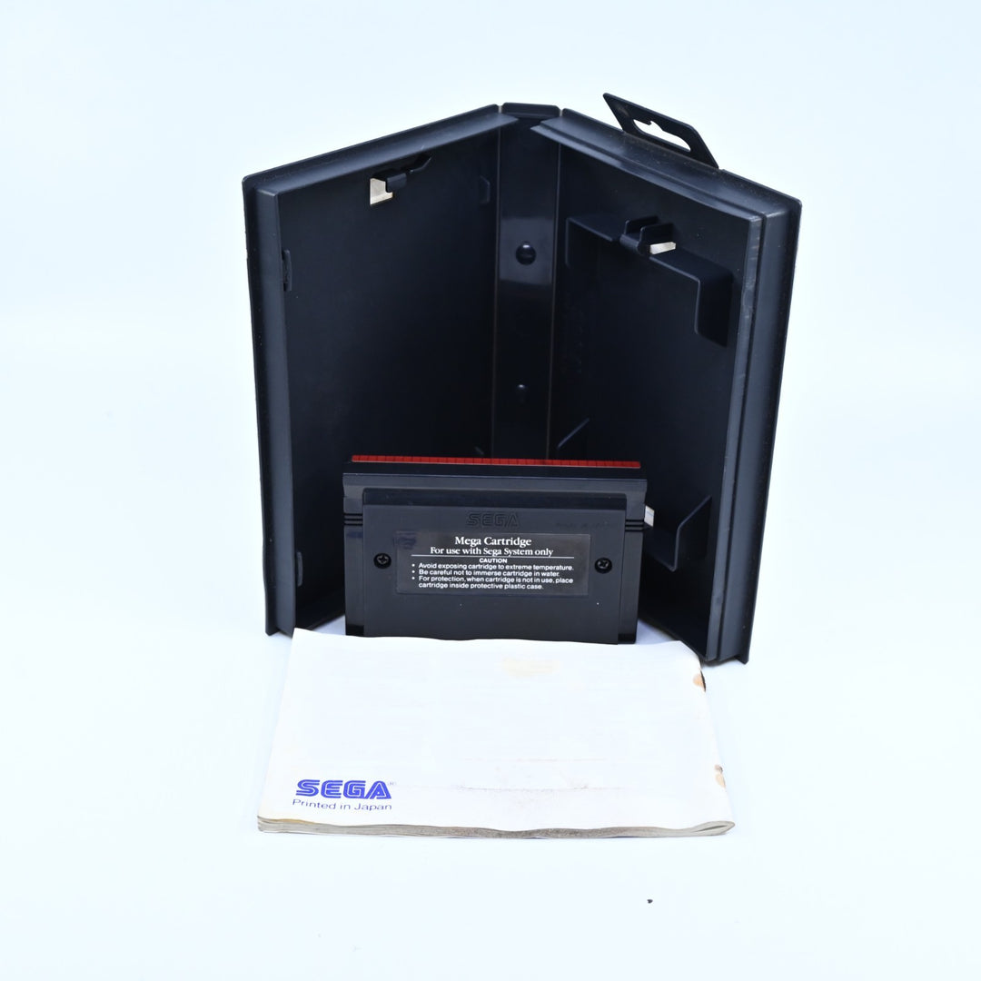 Poseidon Wars 3-D - Sega Master System Game + Manual - PAL - FREE POST!