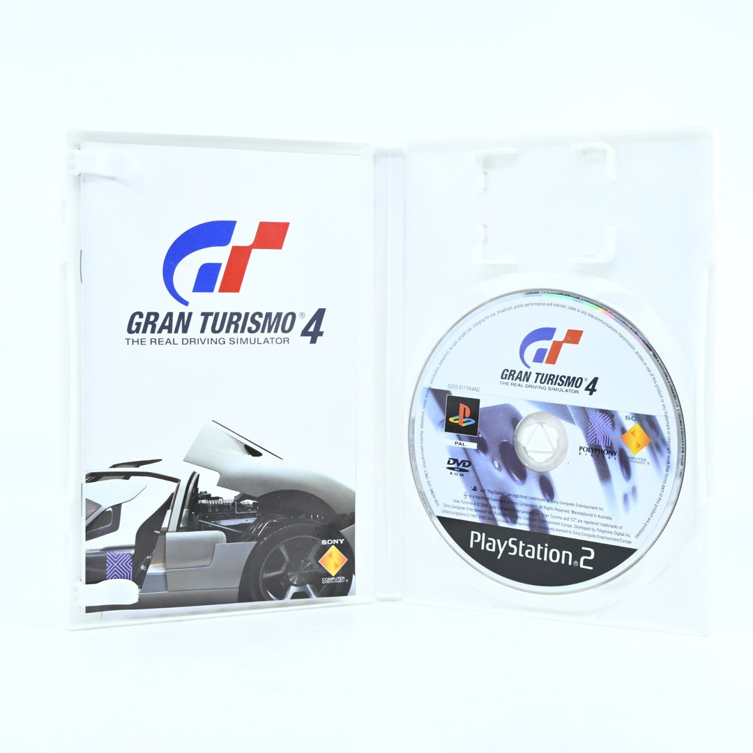 Gran Turismo 4 - Sony Playstation 2 / PS2 Game + Manual - PAL