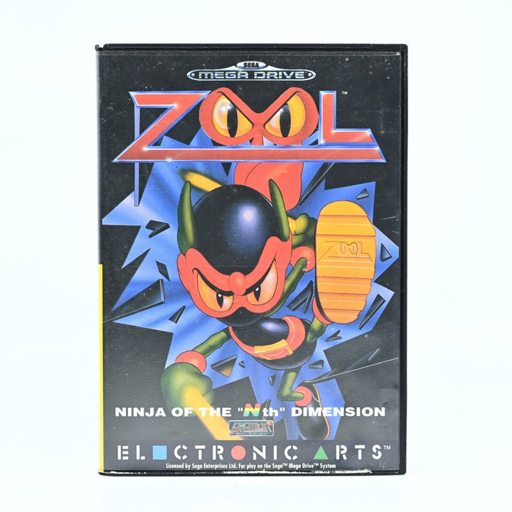 Zool + Manual - Sega Mega Drive Game - PAL - FREE POST!