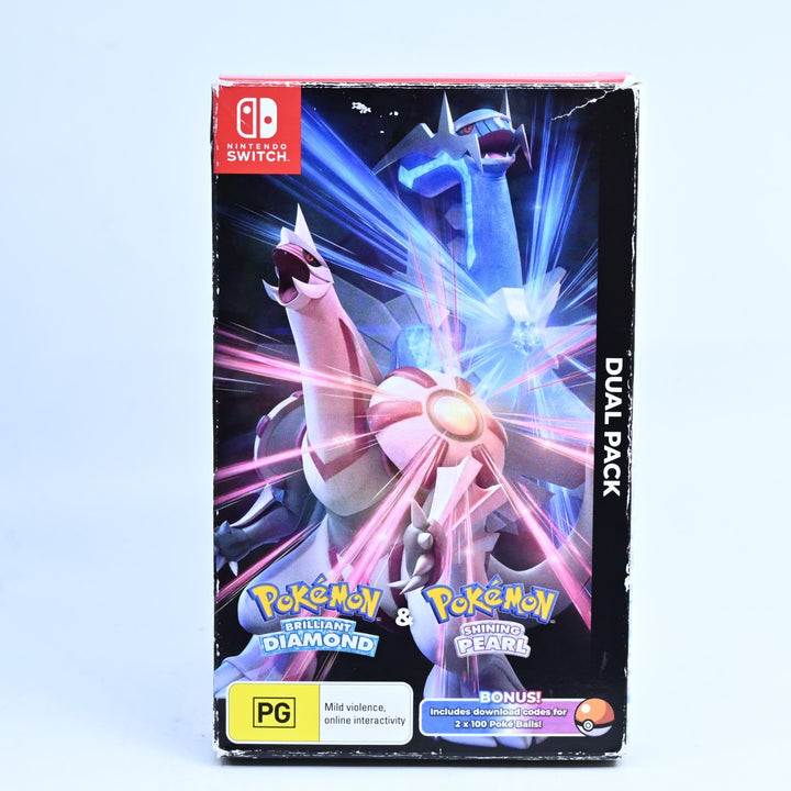 Pokemon Brilliant Diamond & Shining Pearl - Dual Pack - Nintendo Switch Game