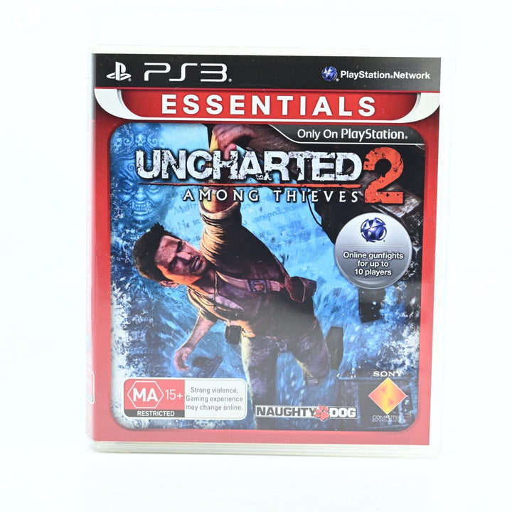 Uncharted 2: Among Thieves - Sony Playstation 3 / PS3 Game + Manual - MINT DISC!