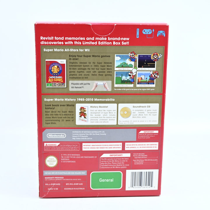 Super Mario All Stars 25th Anniversary Edition - Nintendo Wii Game + Manual