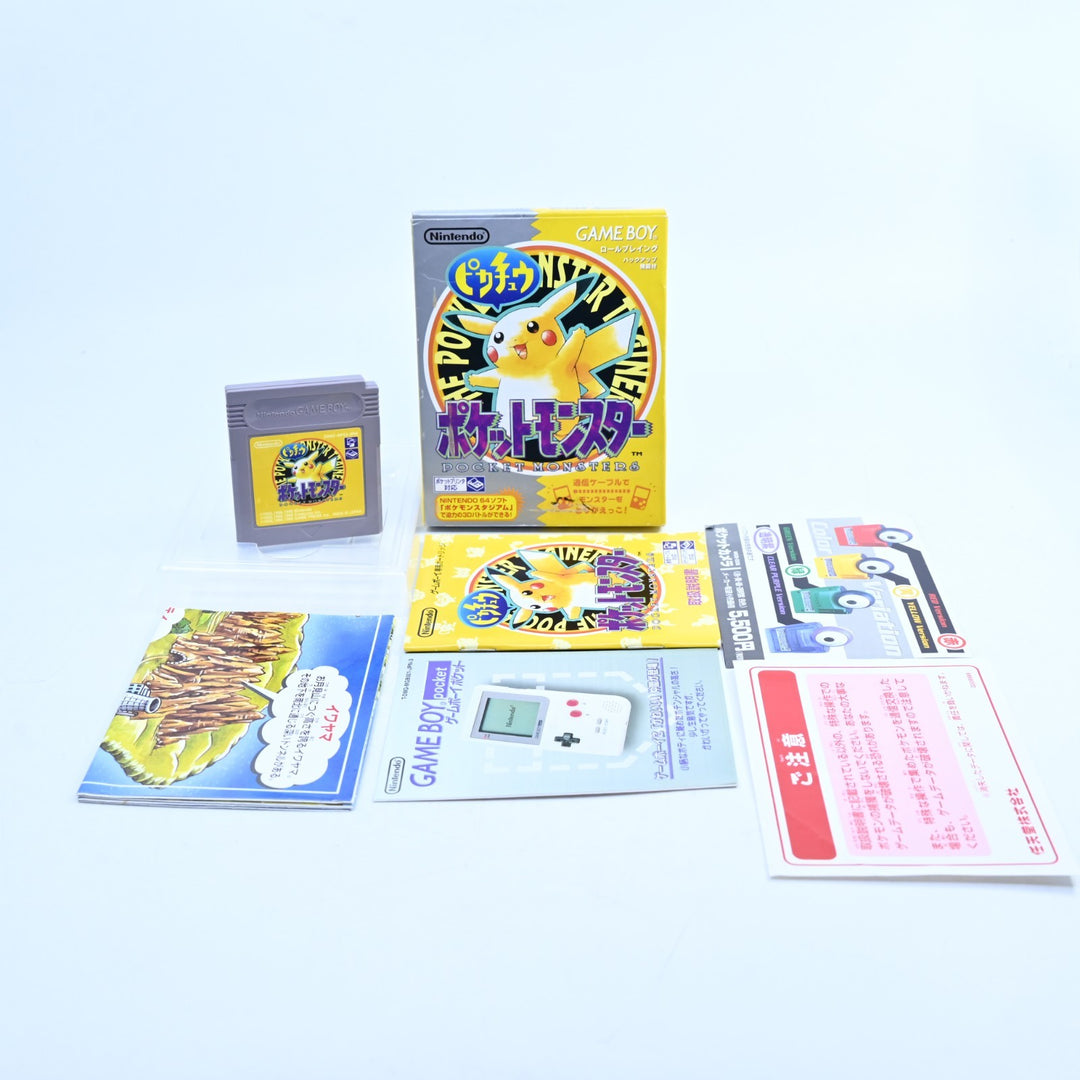 Pokemon Yellow Version - Nintendo Gameboy Boxed Game - NTSC-J - NEW SAVE BATTERY